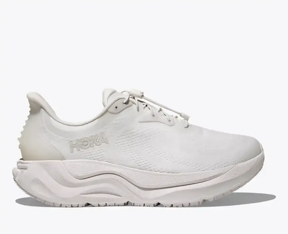 HOKA Arahi SR White - Men's Running Shoes & Trainers - front view