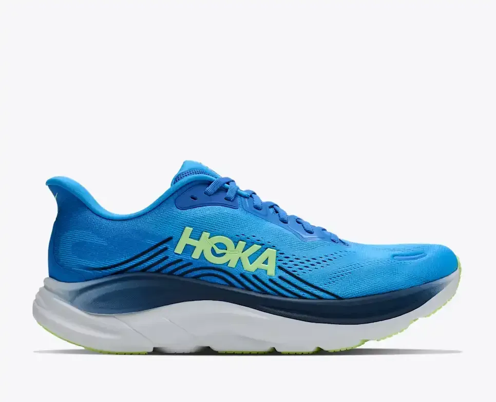 HOKA Clifton 11 Virtual Blue - Men's Road Running Shoes & Trainers - front view