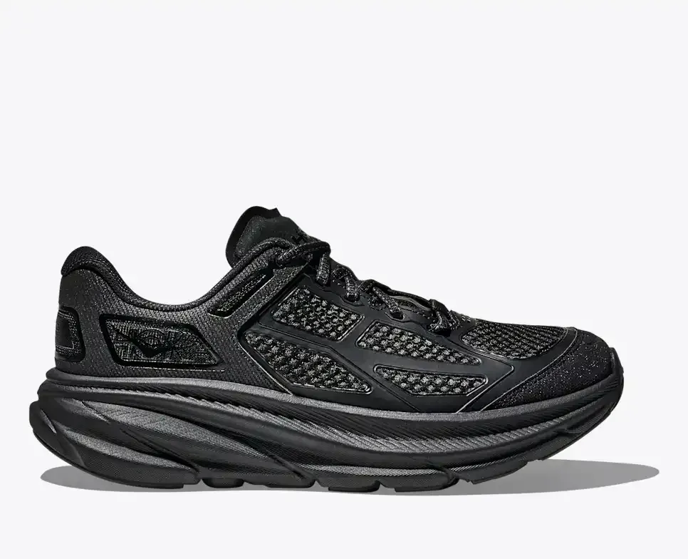 HOKA Clifton One9 Carbon Black - Men's Running Shoes & Trainers - front view