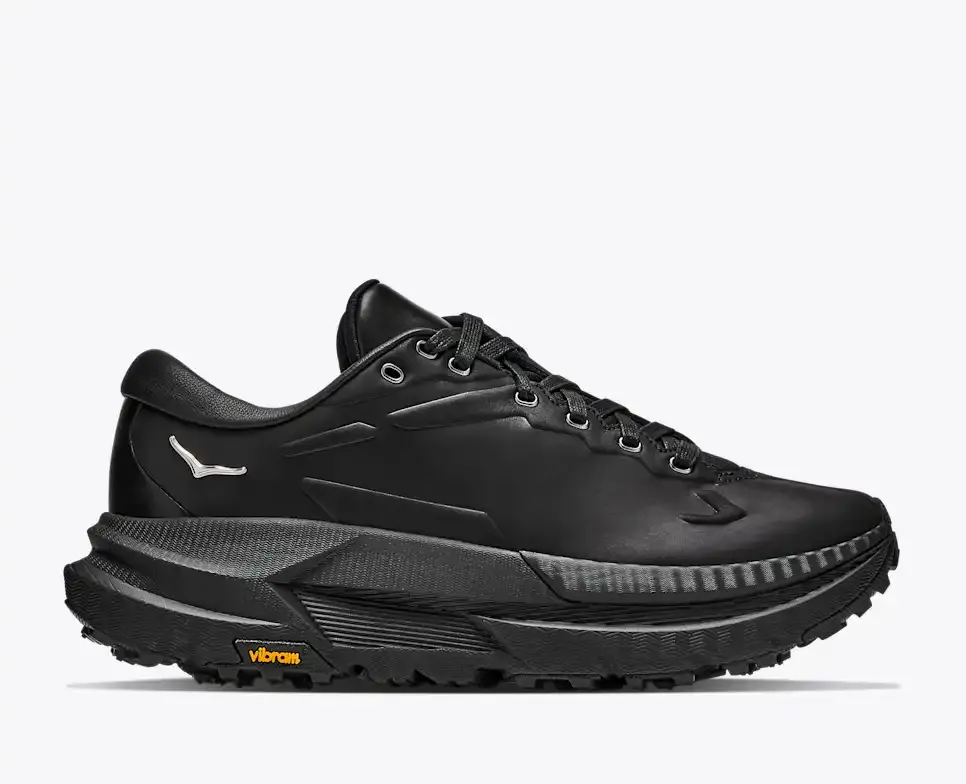 HOKA Elite Terrain System Mafate X Black (All Gender) - Men's Running Shoes & Trainers - front view