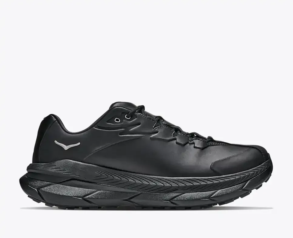 HOKA Elite Terrain System Tecton X 2 Black (All Gender) - Men's Running Shoes & Trainers - front view