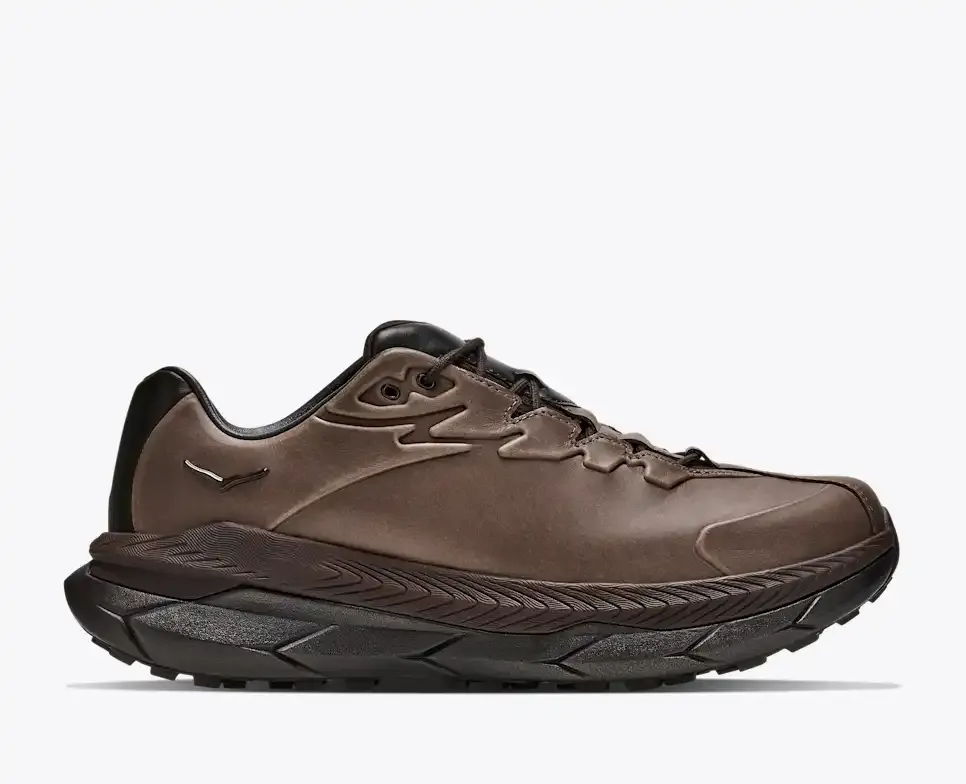 HOKA Elite Terrain System Tecton X 2 Owl Grey Cast Iron (All Gender) - Men's Running Shoes & Trainers - front view