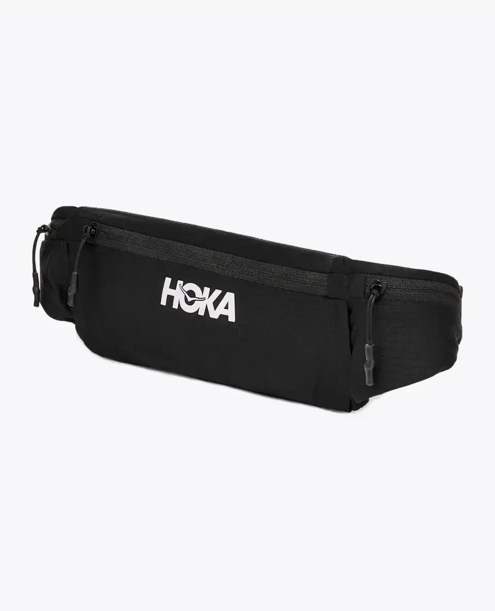 HOKA Run Belt Black - Men's HOKA Exclusives - front view