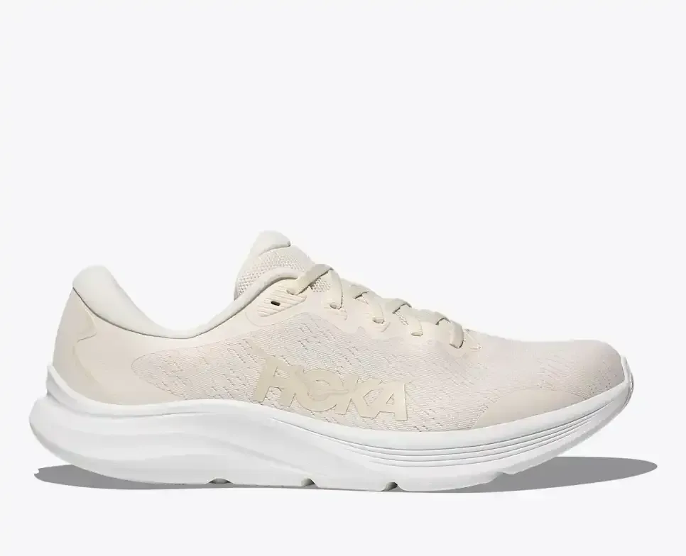 HOKA Solimar 2 Alabaster - Men's Running Shoes & Trainers - front view