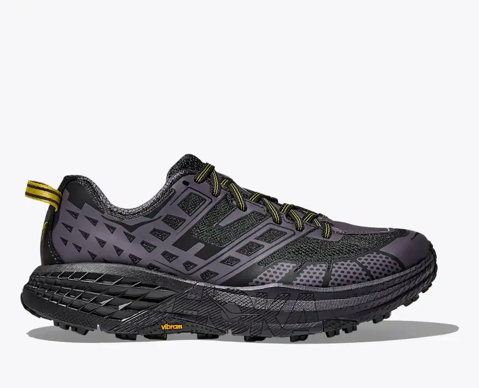 HOKA Speedgoat 2 Black Squid Ink - Men's Running Shoes & Trainers - front view