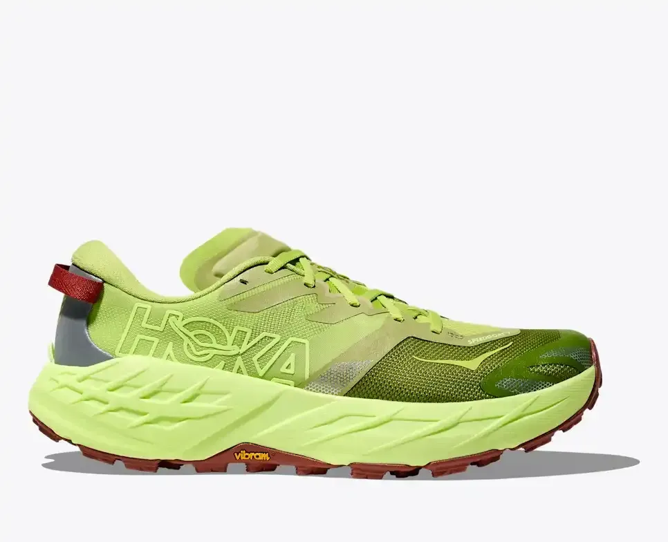 HOKA Speedgoat 7 Kiwi Neon Yuzu - Men's Running Shoes & Trainers - front view