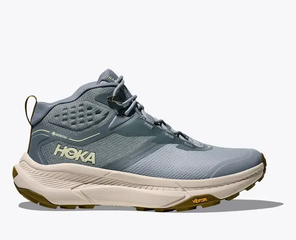 HOKA Transport Hike GORE-TEX Slate Blue Stucco - Men's Running Shoes & Trainers - front view