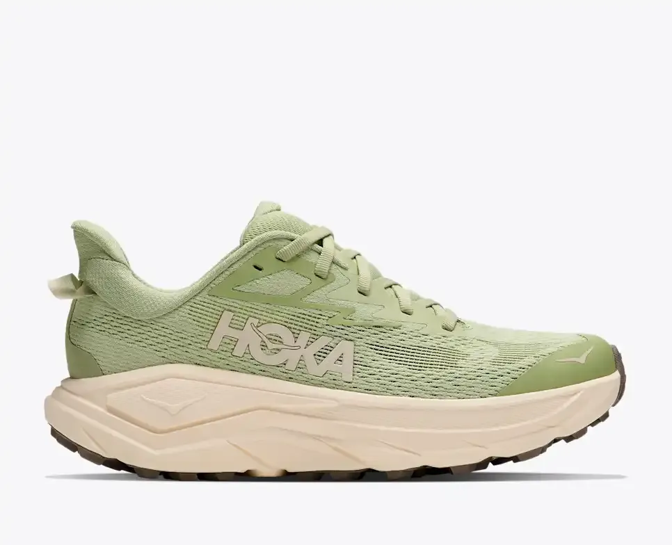 HOKA Challenger 8 Morning Dew Alabaster (Women’s) - Trail Running Shoes - front view