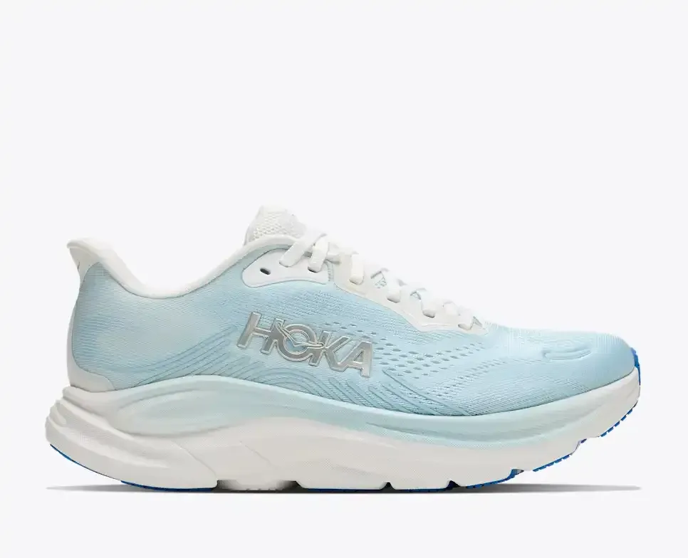 HOKA Clifton 11 Frost Glimmering Blue (Women’s) - Road Running Shoes - front view