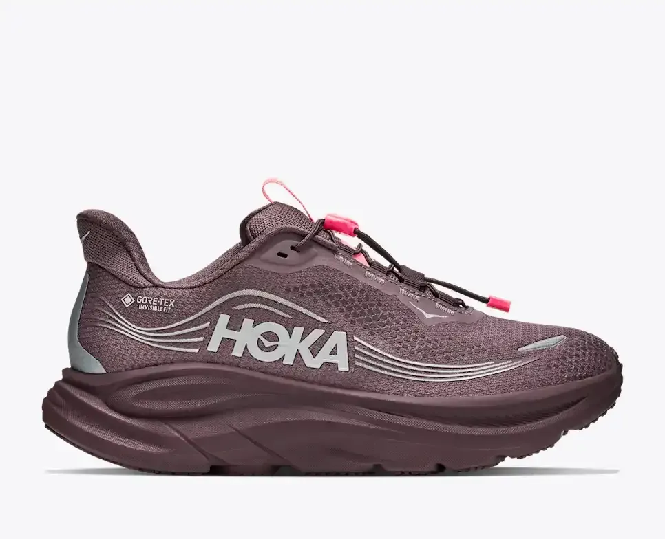 HOKA Clifton 11 GORE-TEX Honeycomb Alabaster (Women’s) - Road Running Shoes - front view