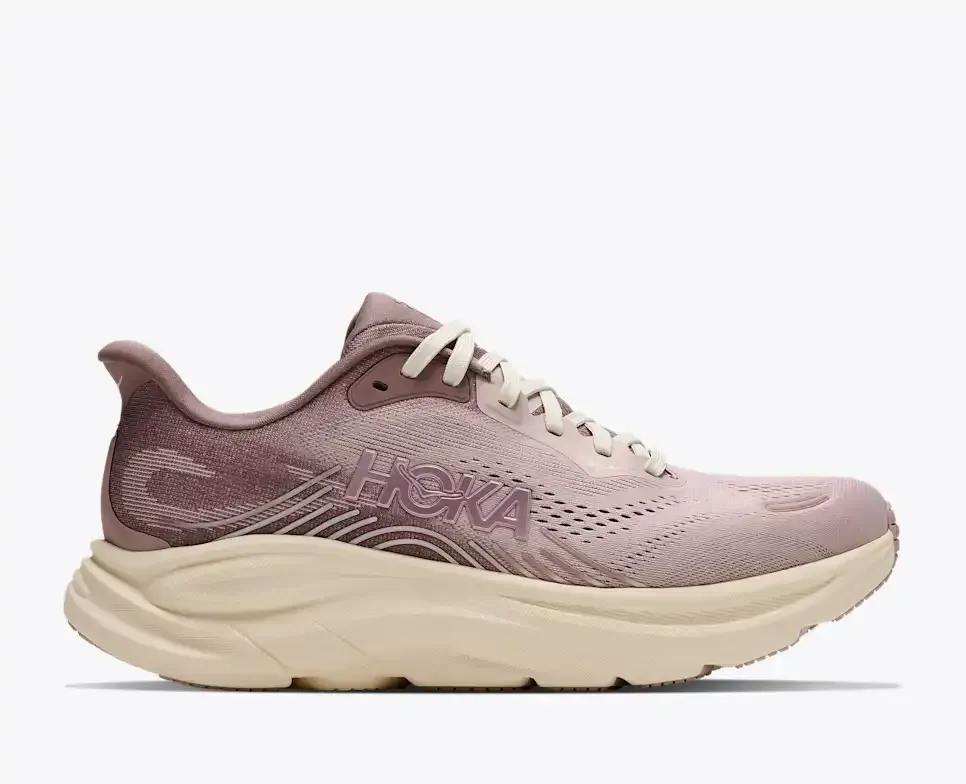 HOKA Clifton 11 Pink Opal Quartzite (Women’s) - Road Running Shoes - front view