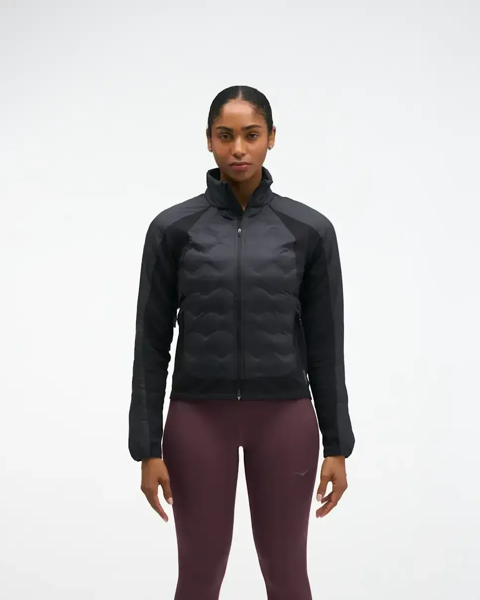 HOKA SkyFill Insulated Jacket Black (Women’s) - New Releases - front view