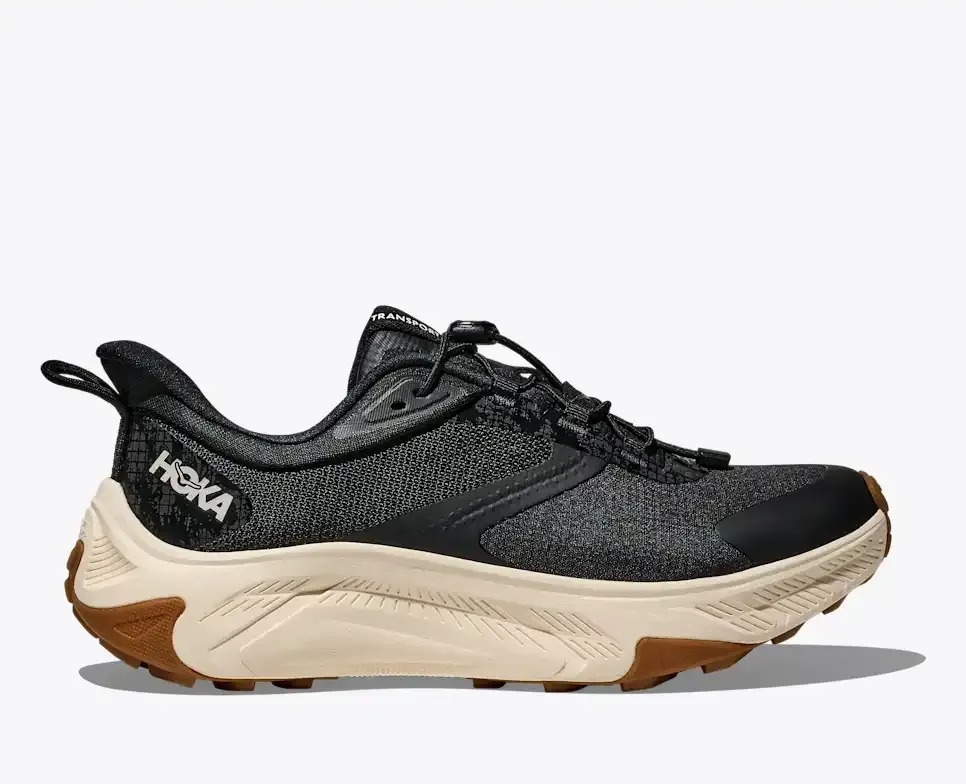 HOKA Transport 2 Black Alabaster (Women’s) - Hiking Boots & Shoes - front view
