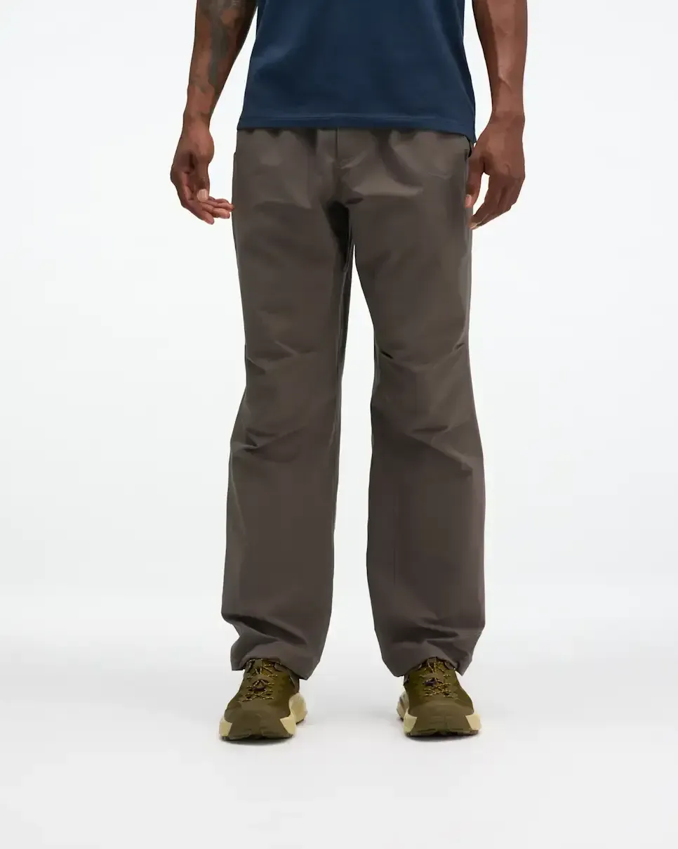 HOKA Woodland Hike Pant Cliff Grey - Men's HOKA Exclusives - front view